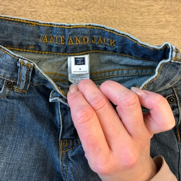 Janie and Jack Kids Jeans Size 4T - Picture 2 of 6